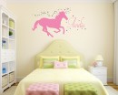 Unicorn with Personalized Name  Wall Decal